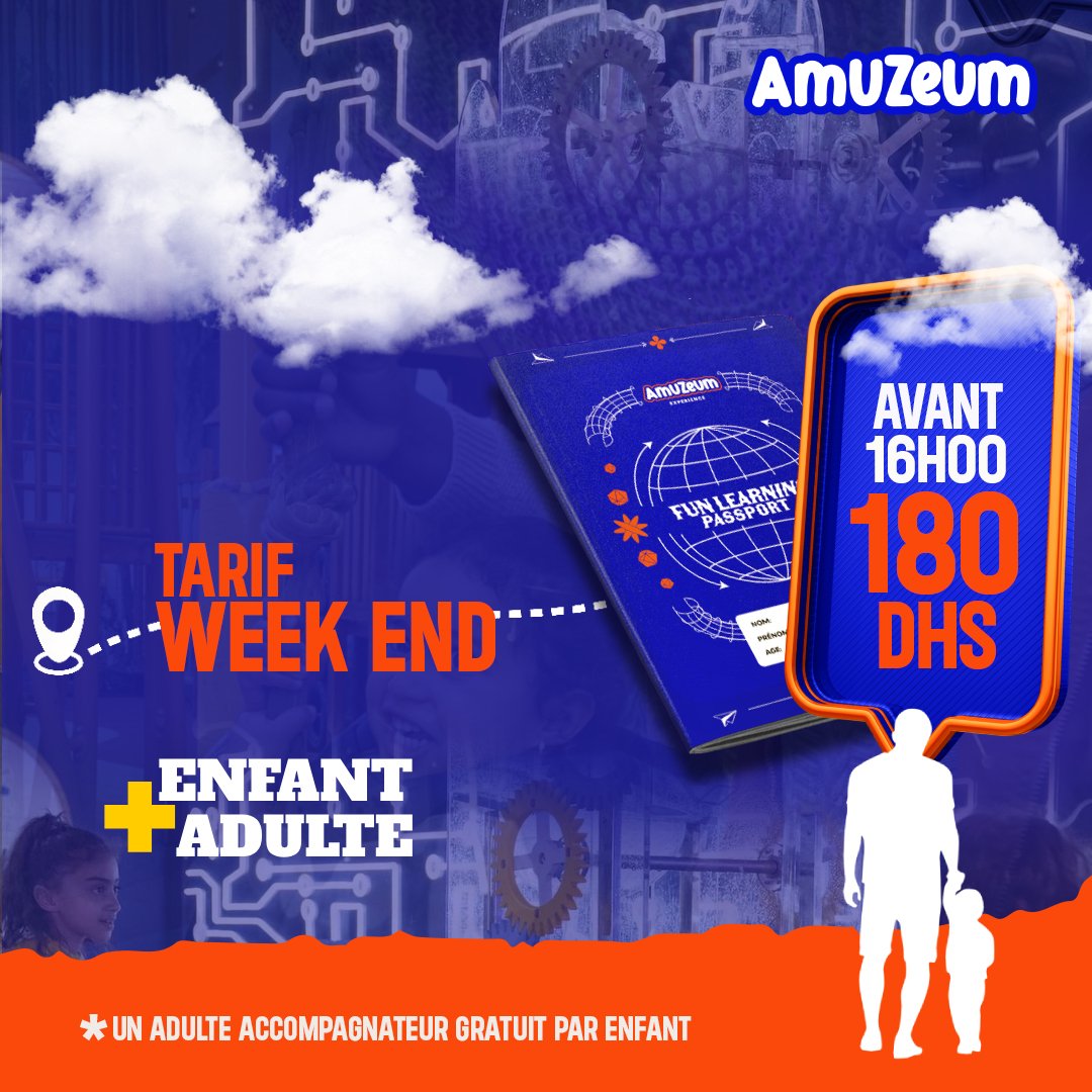 Tarif Week end – Enfant