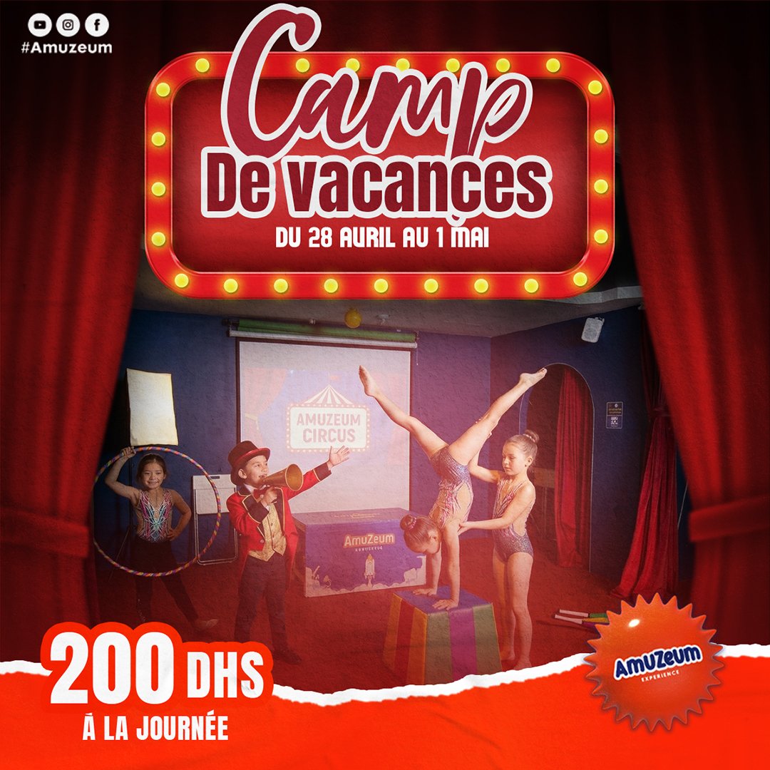 🎪 Pass Journée – Camp de Vacances